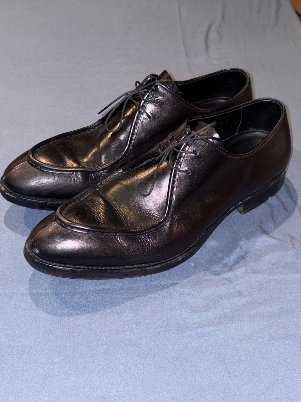 PRADA Lux Calf Lace Up Size 11